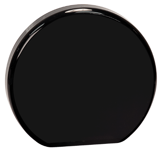 5.5" Black Acrylic Circle