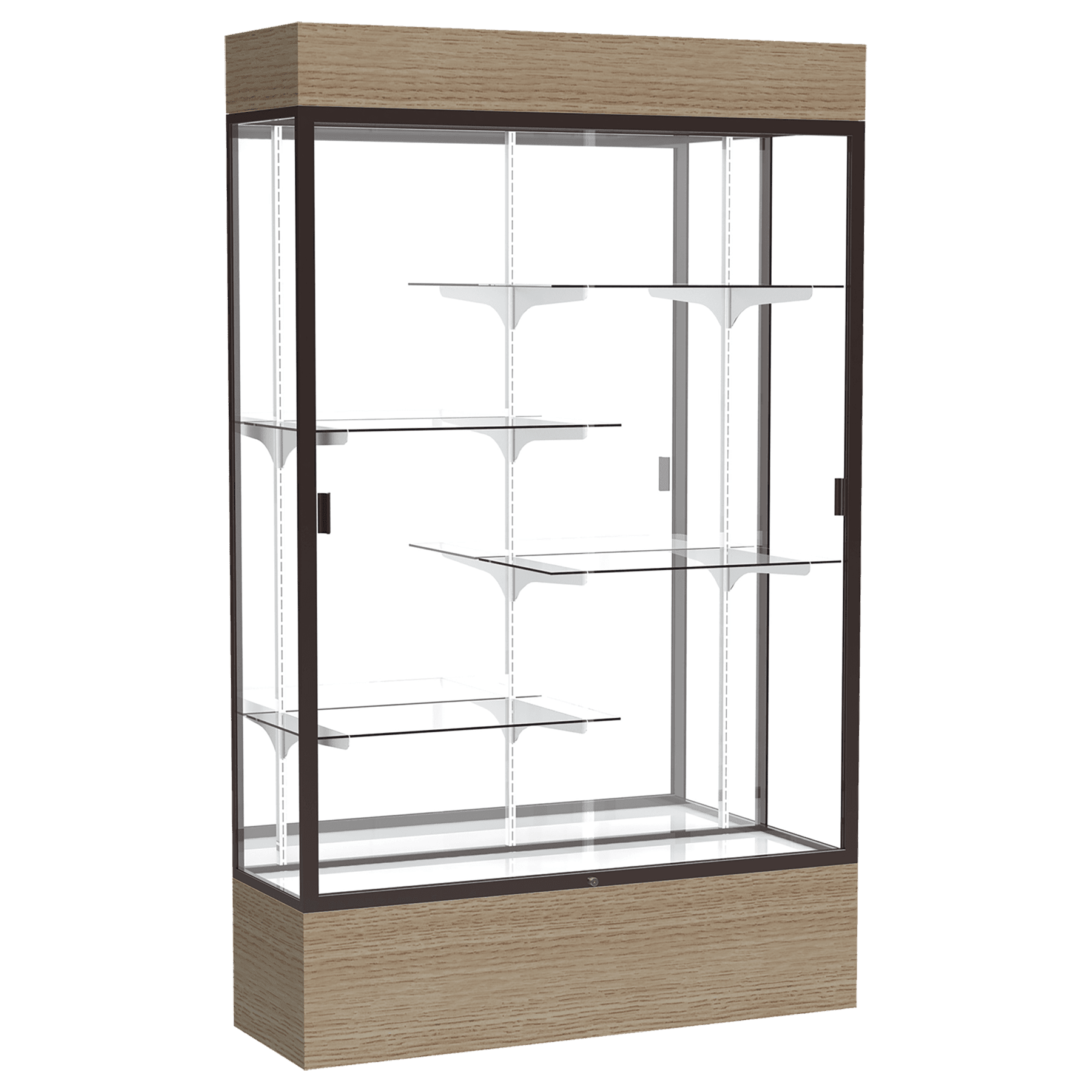 Reliant Series Display Case with Lighting - DSPL07