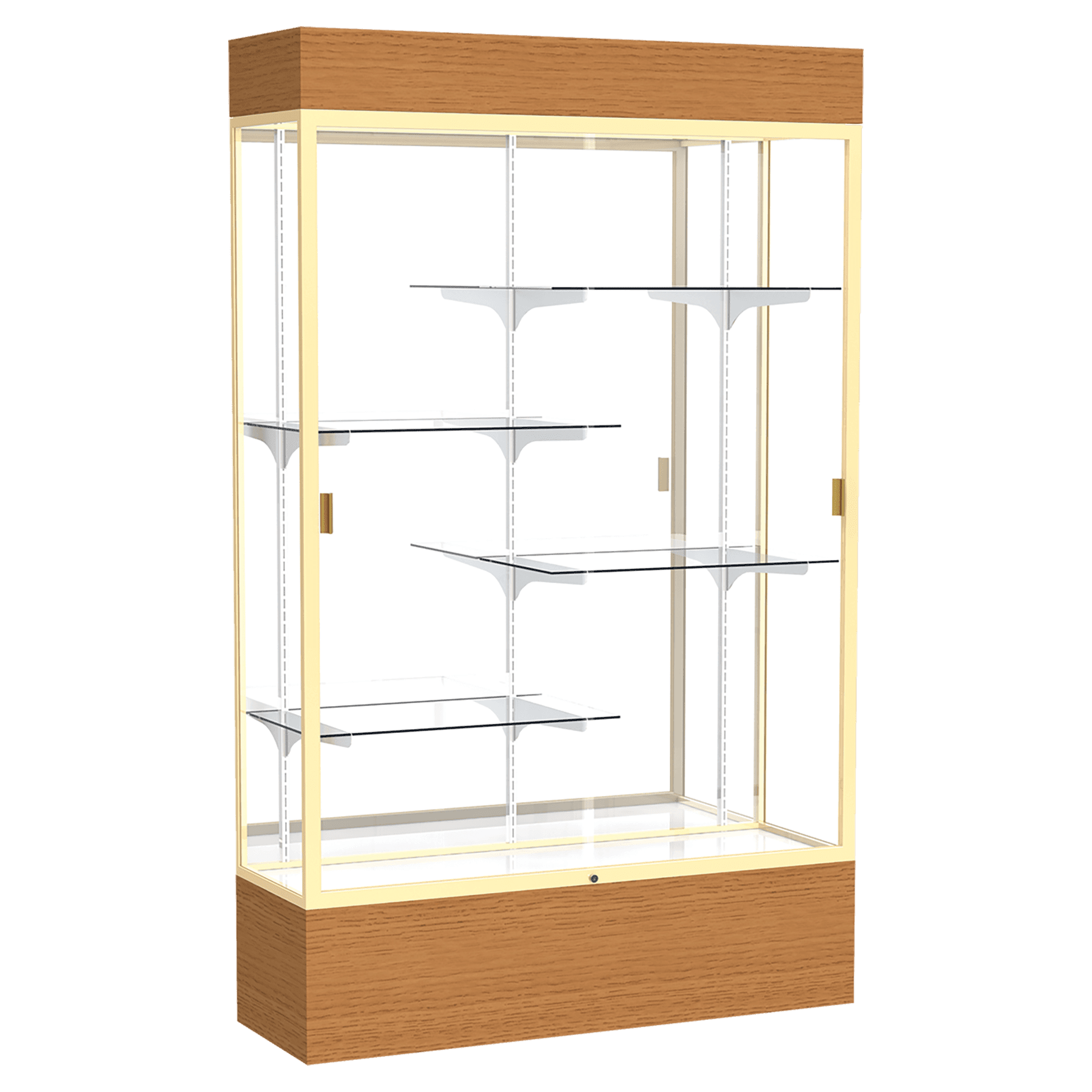 Reliant Series Display Case with Lighting - DSPL07