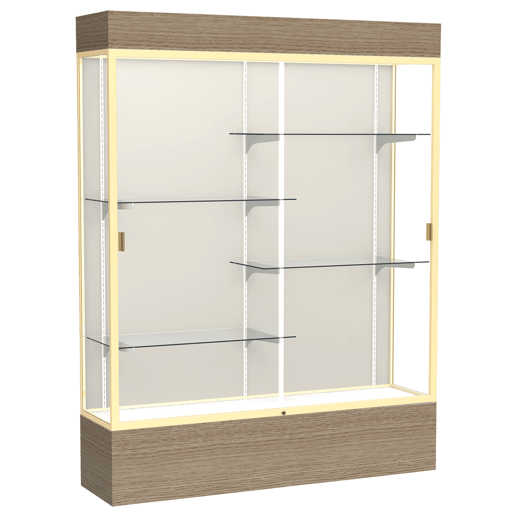 Reliant Series Display Case with Lighting - DSPL07