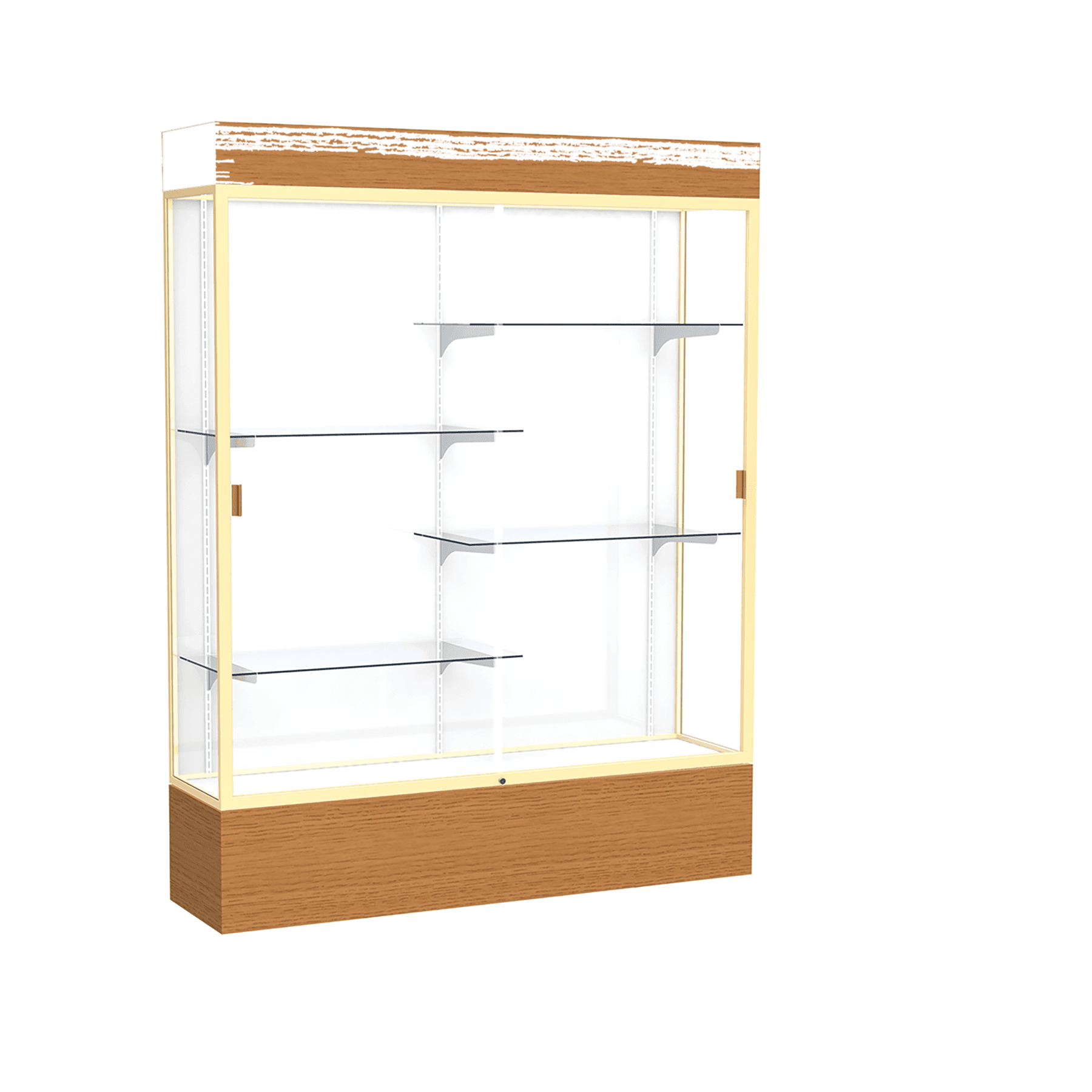 Reliant Series Display Case with Lighting - DSPL07