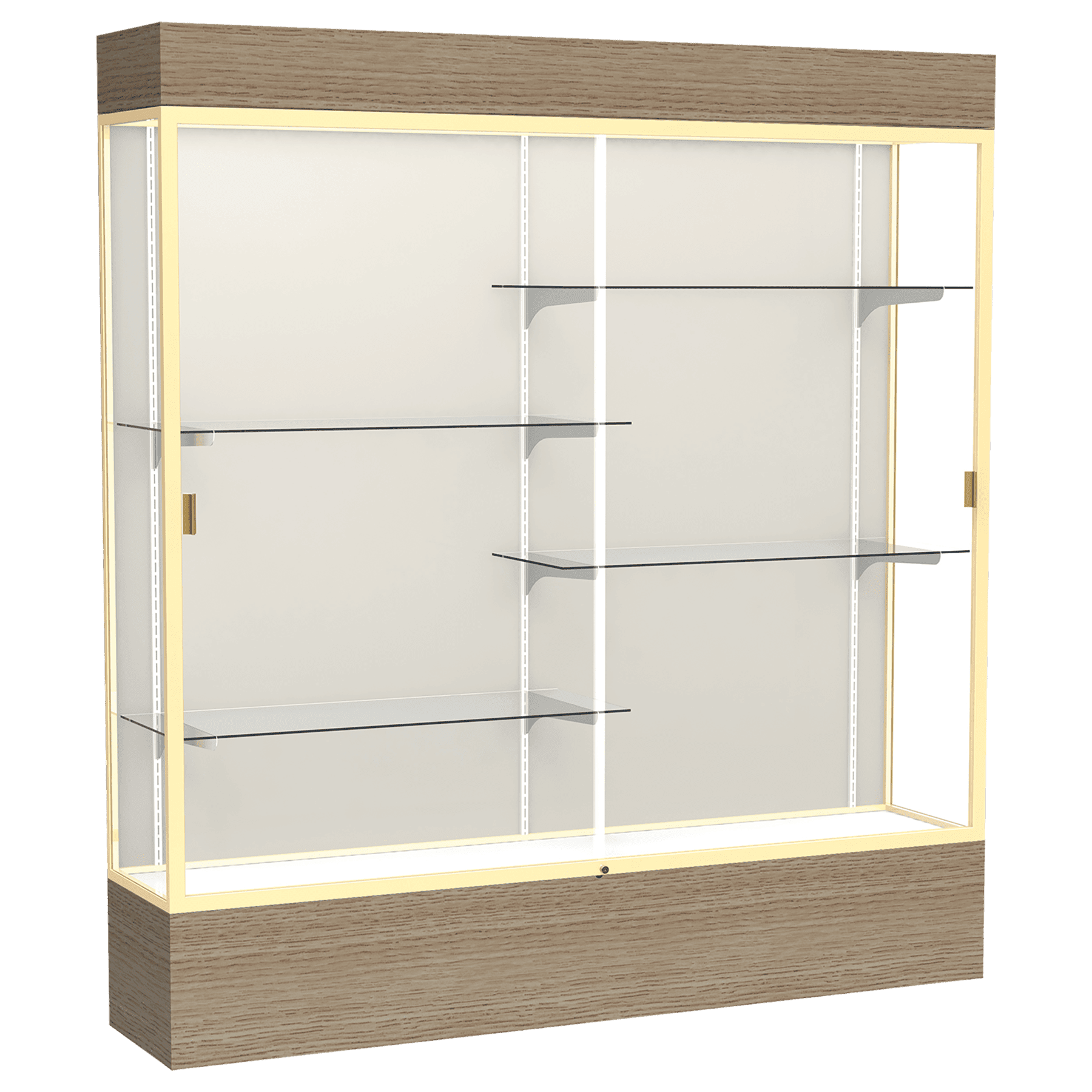 Reliant Series Display Case with Lighting - DSPL07