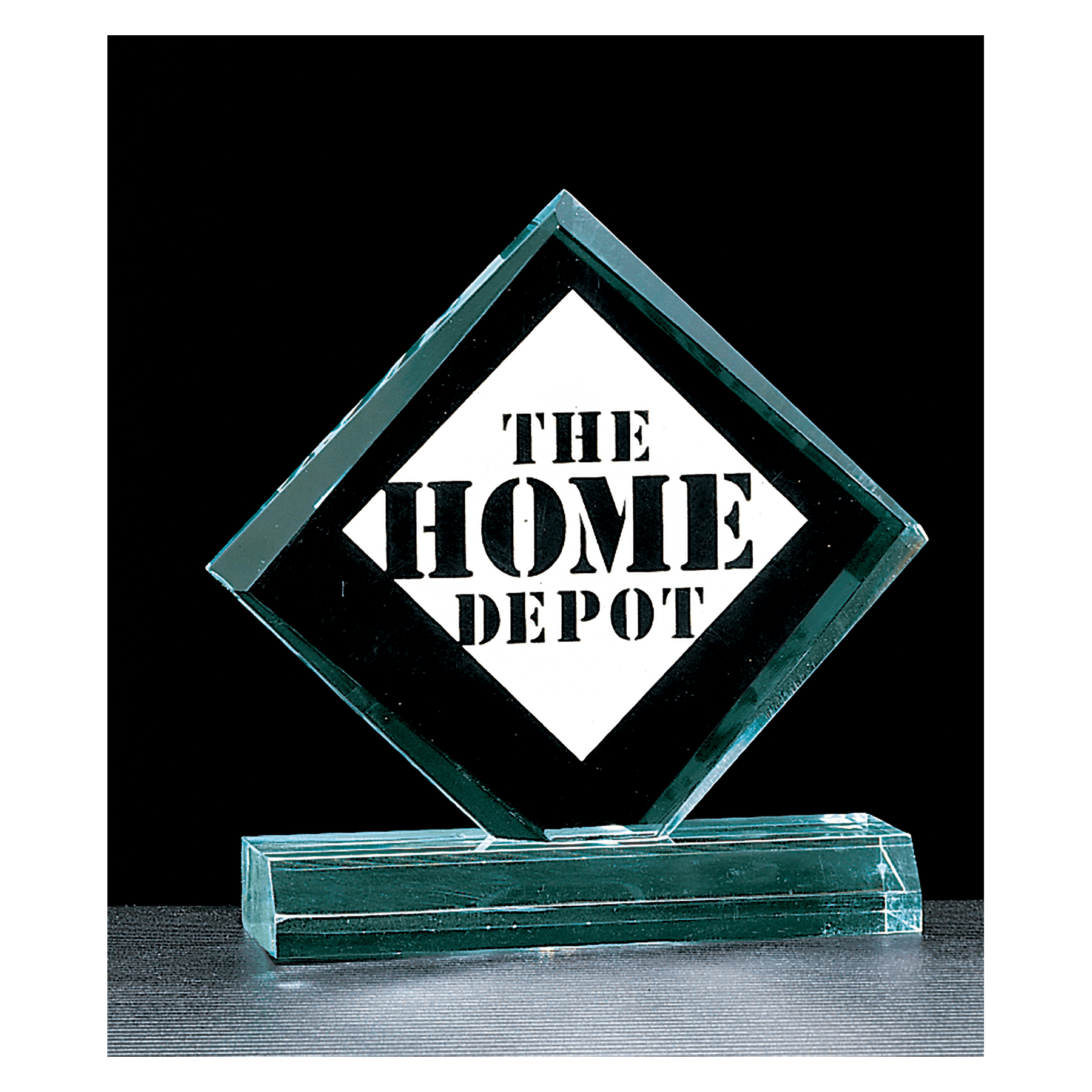 4.5" x 5.1" Diamond Series Jade Acrylic