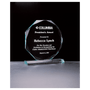 6" x 6.75" Octagon Series Jade Acrylic Award