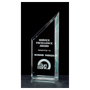 3.25" x 8" Zenith Series Jade Acrylic Free Standing Award