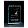 5.5" x 7.25" Tidal Series Jade Acrylic Award