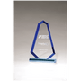 8.875" Flame Series Acrylic with Blue Accented Bevel