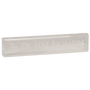 10" x 2" Clear Acrylic Desk Wedge