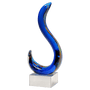 Modern Swan Design Art Glass on Base - AGAR111