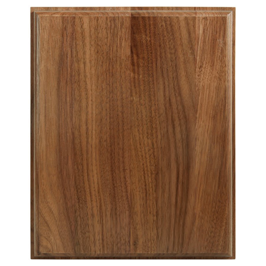 10.5" x 13" All American Walnut Step-Edge Plaque