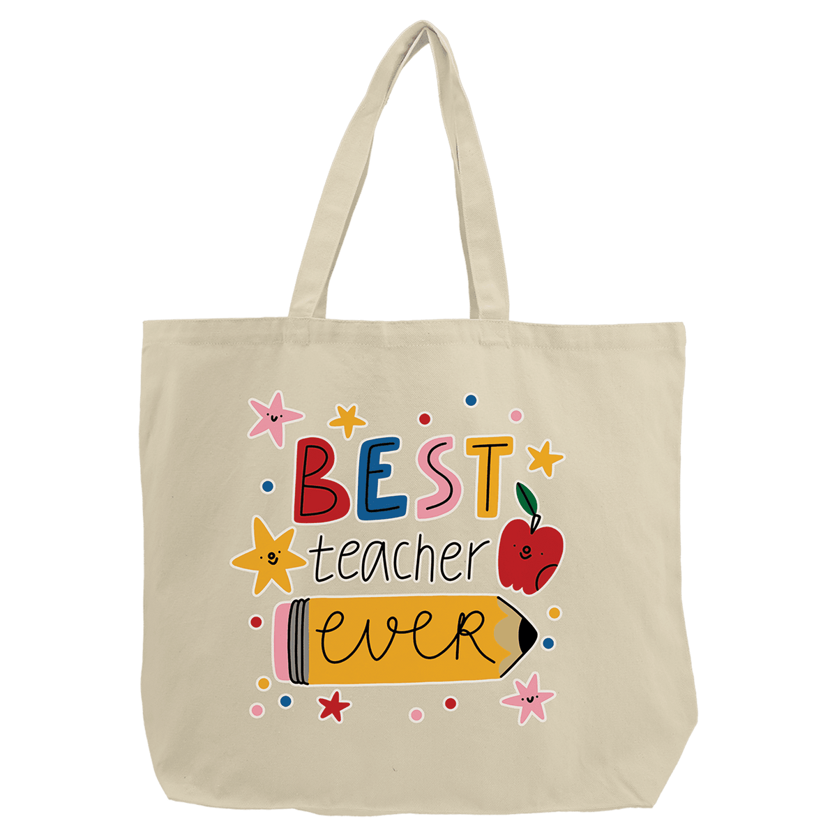 Gusseted Cotton Tote