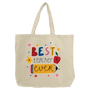 Gusseted Cotton Tote