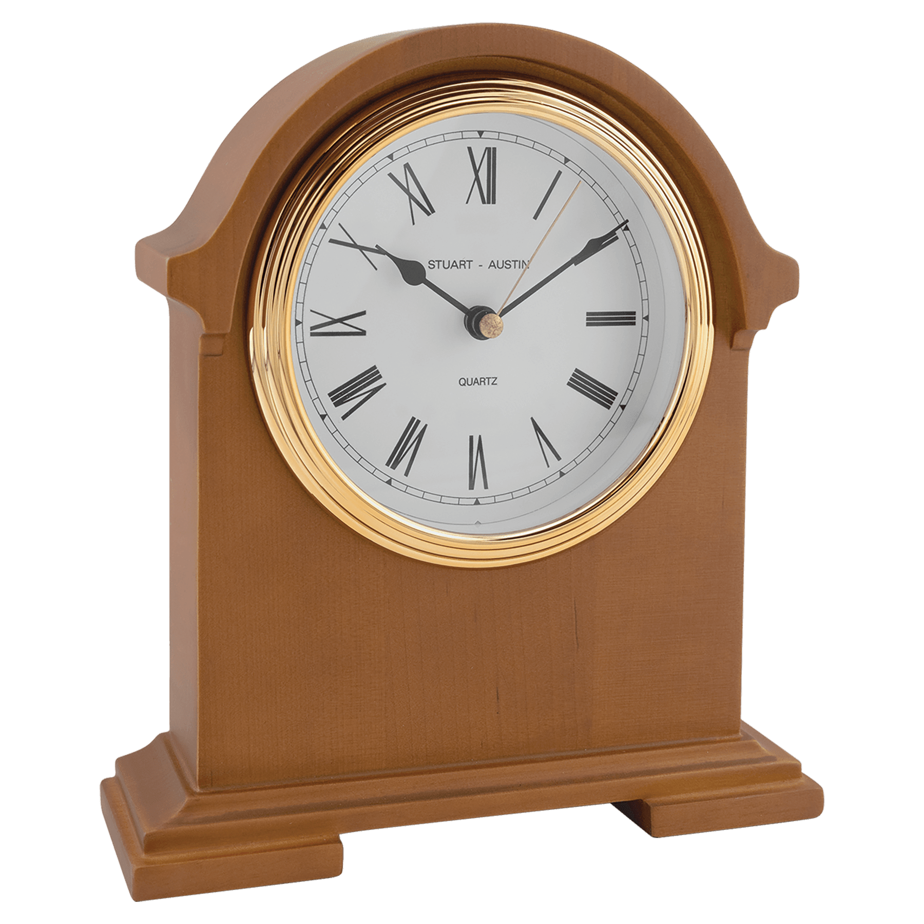 Napolean Clock Traditional Style w/Mahogany Finish - CLK70