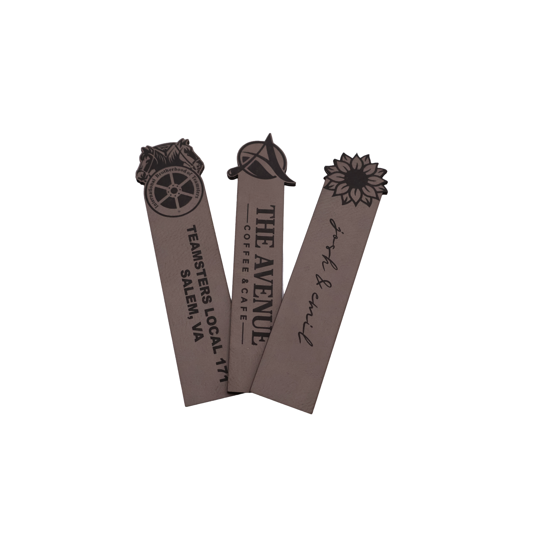 Custom Leatherette Bookmark - BKX03