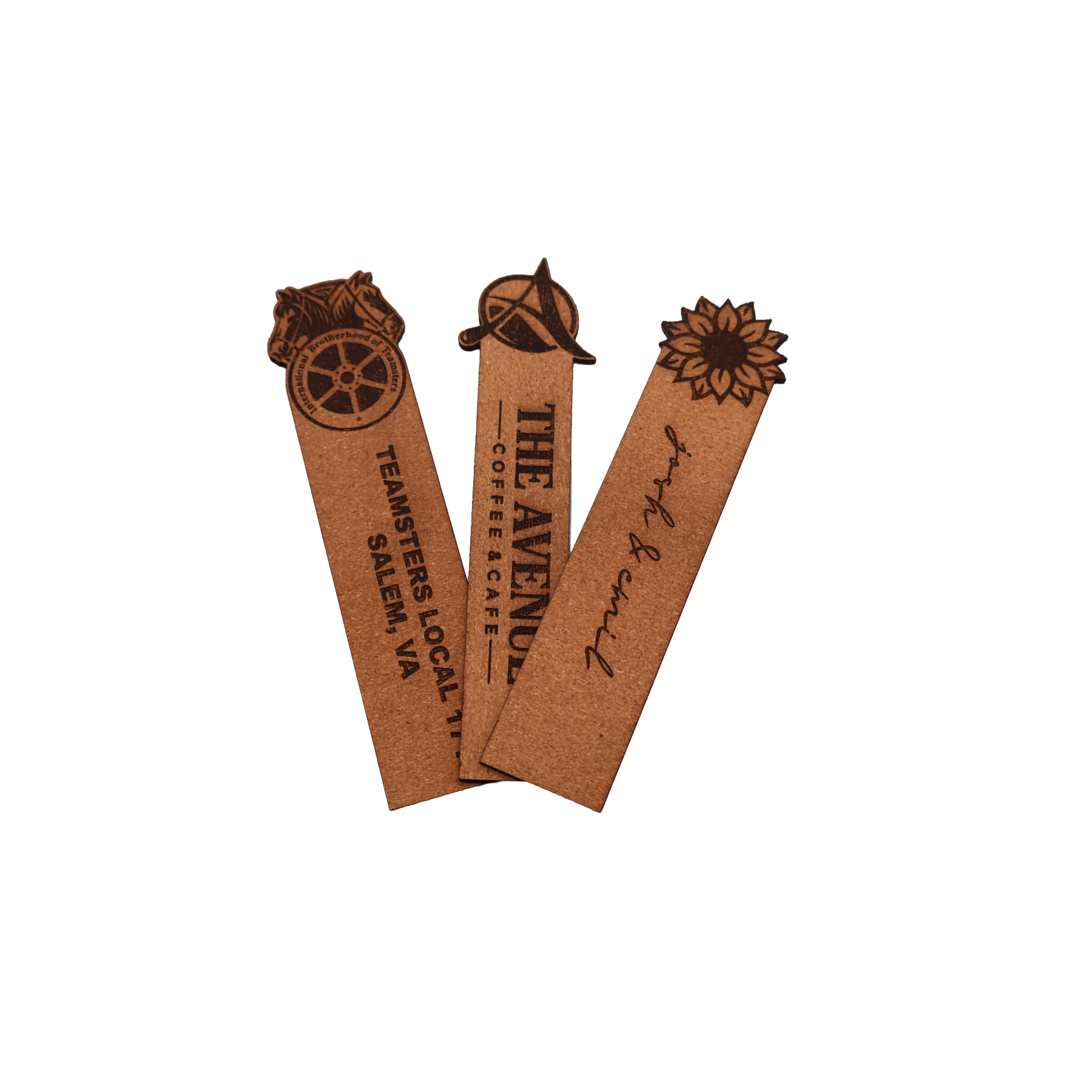 Custom Leatherette Bookmark - BKX03