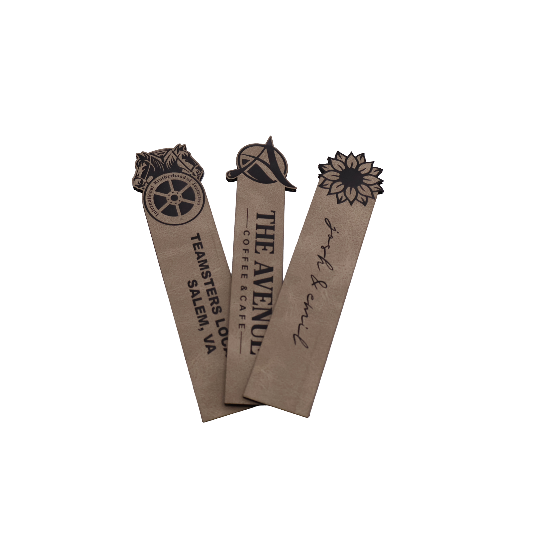 Custom Leatherette Bookmark - BKX03
