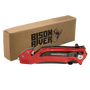 Bison River 4.5" Red Rescue Knife