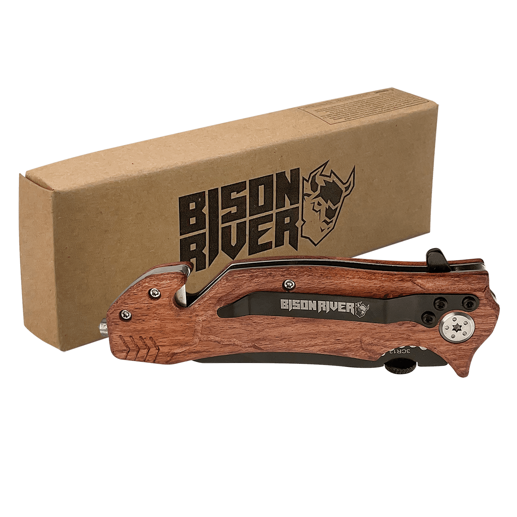 Bison River 4.5" Wood Rescue Knife