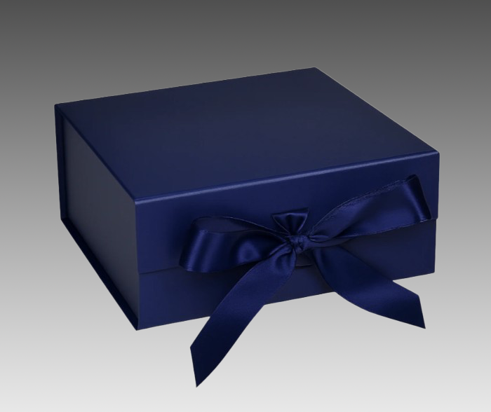 Matte Magnetic Gift Boxes with Ribbons - BXM03