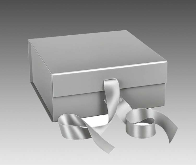 Matte Magnetic Gift Boxes with Ribbons - BXM03