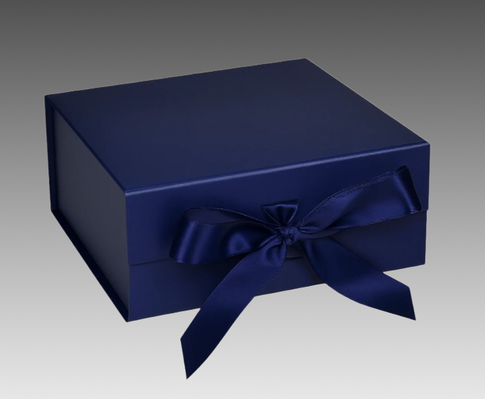 Matte Magnetic Gift Boxes with Ribbons - BXM03