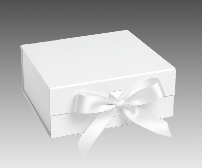 Matte Magnetic Gift Boxes with Ribbons - BXM03
