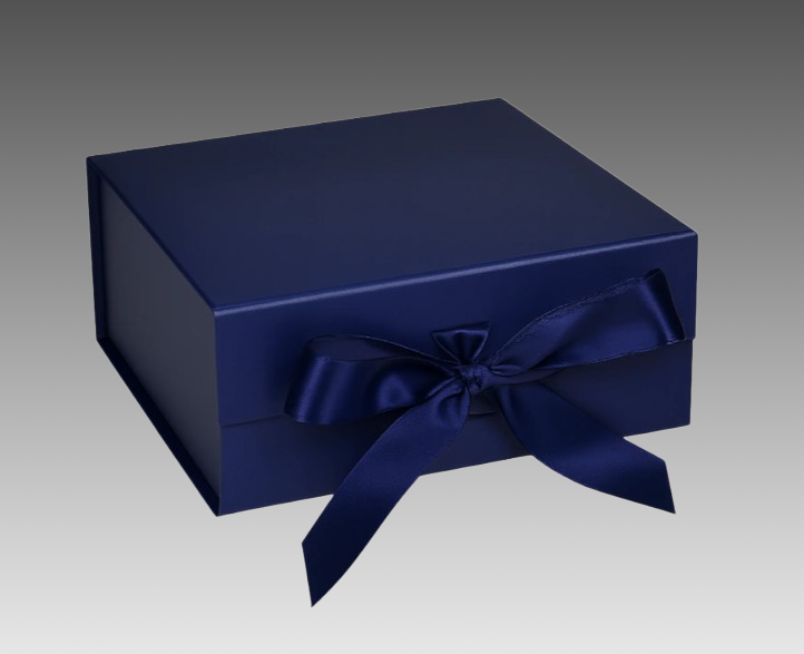 Matte Magnetic Gift Boxes with Ribbons - BXM03