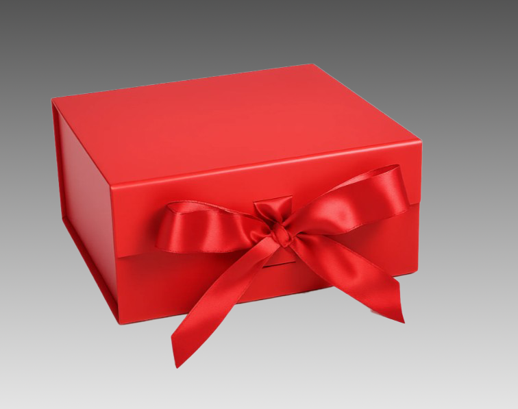 Matte Magnetic Gift Boxes with Ribbons - BXM03