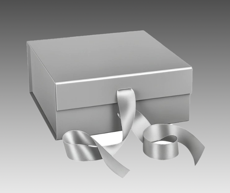 Matte Magnetic Gift Boxes with Ribbons - BXM03