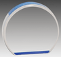3.5" Blue Acrylic Circle