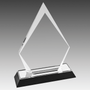 7" Silver Arrow Point Impress Acrylic