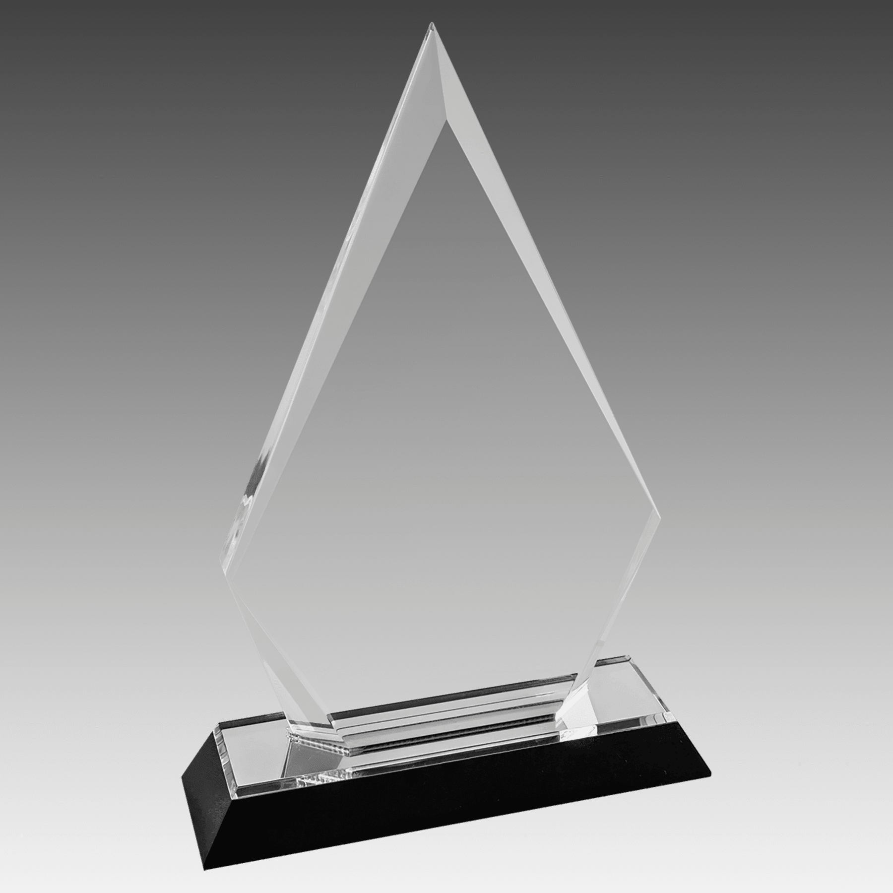 8" Silver Arrow Point Impress Acrylic