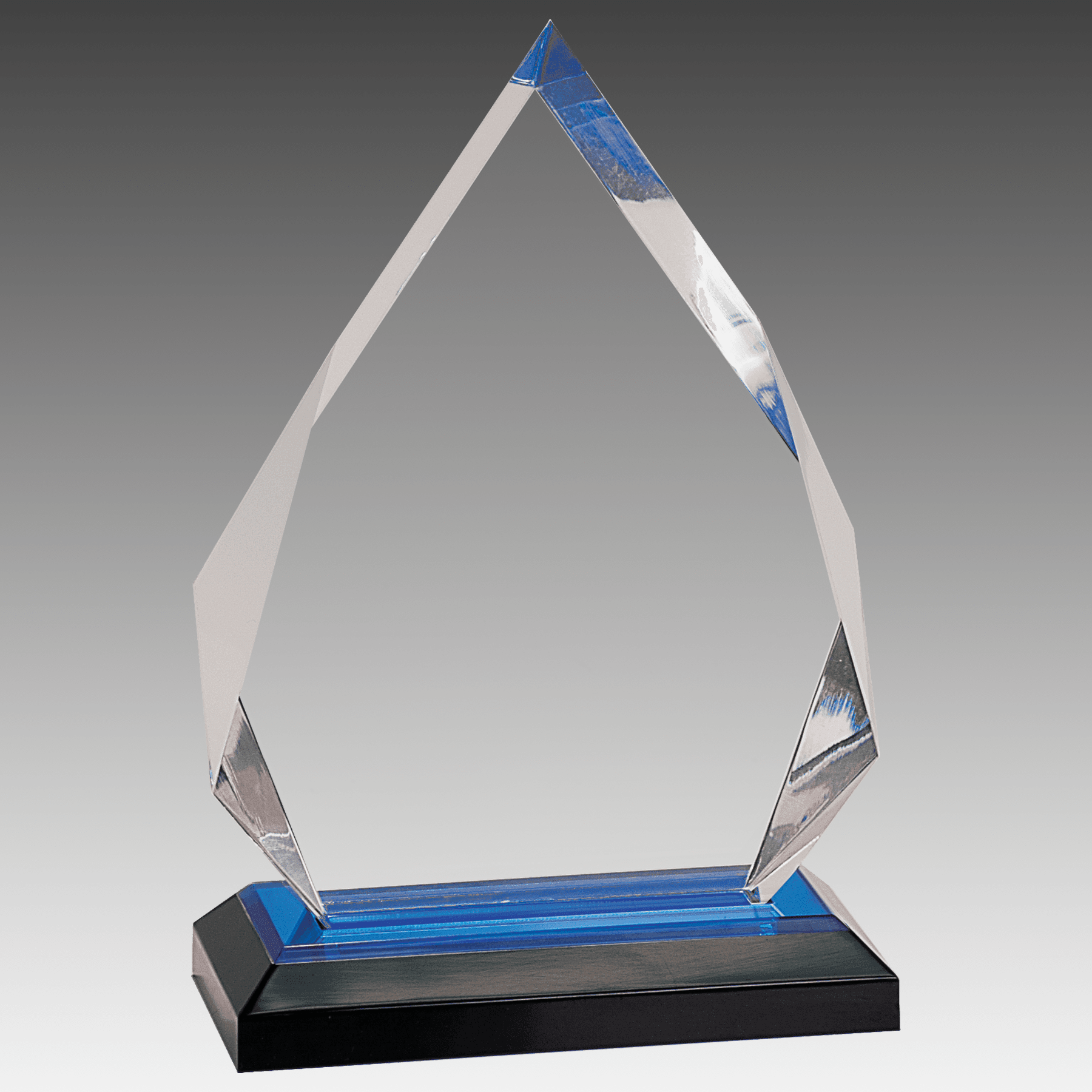 5.25" x 7.75" Blue Diamond Impress Acrylic