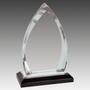 7.75" Silver Oval Impress Acrylic