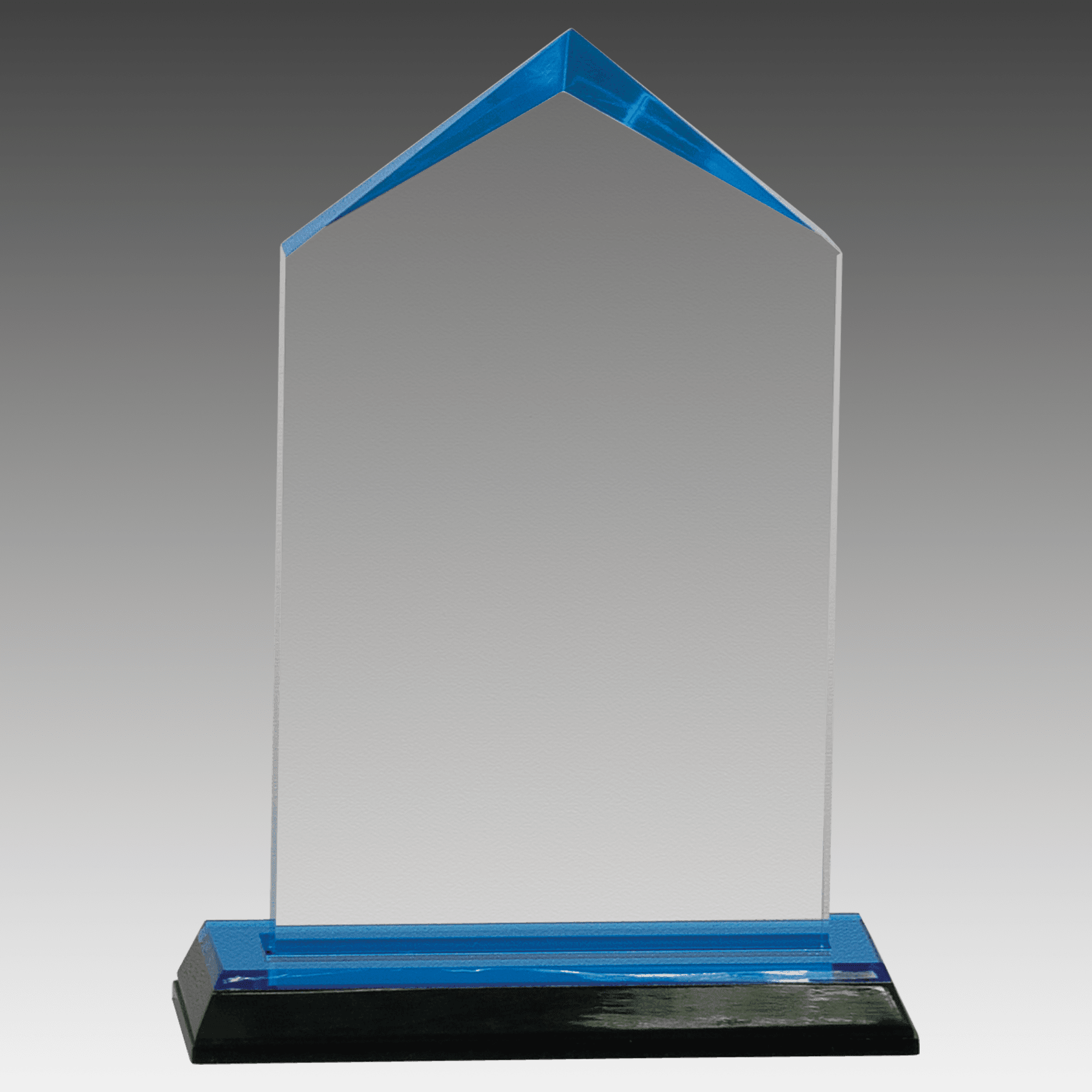 3.5" x 6.5" Blue Jewel Impress Acrylic