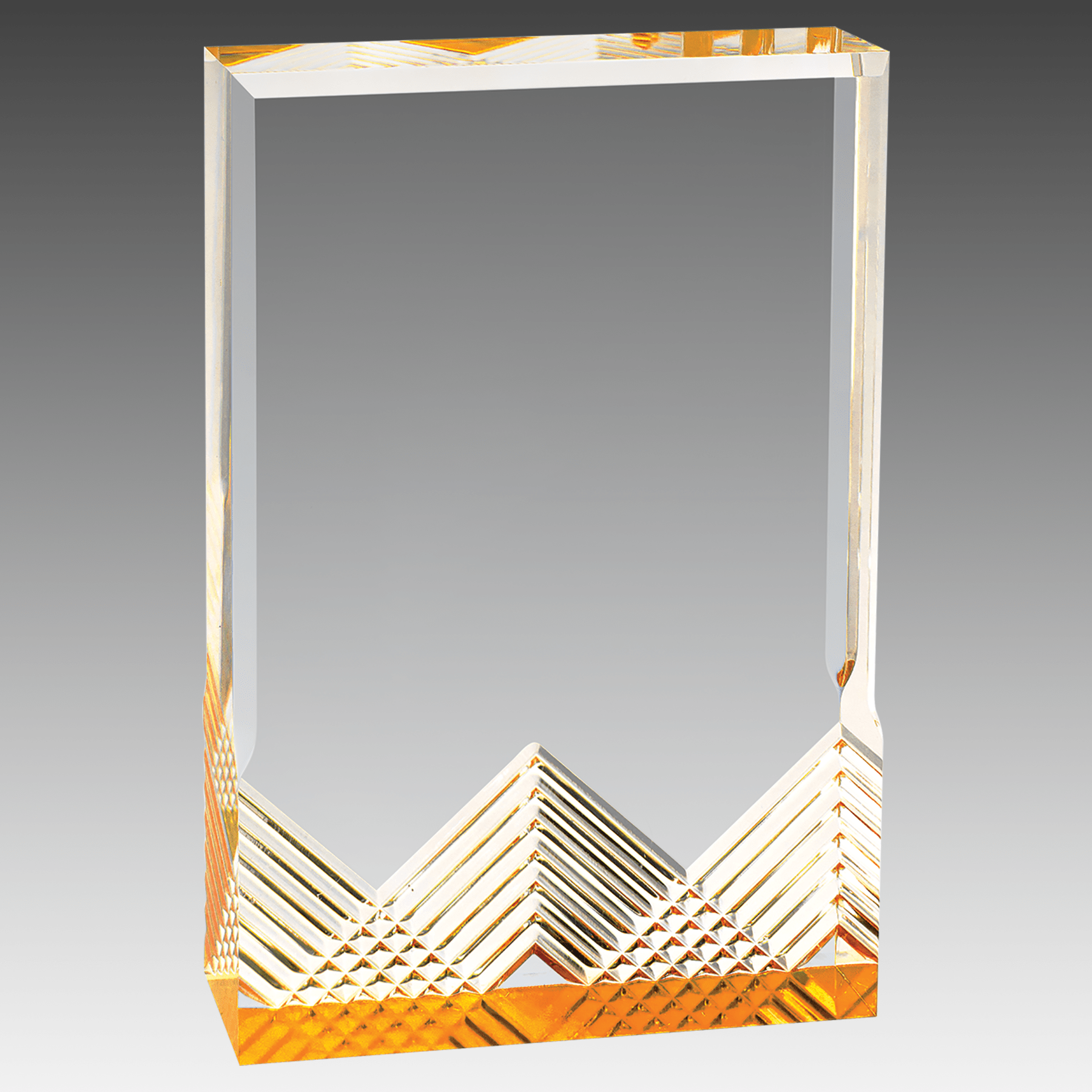4.25" x 6" Gold Apex Mirage Acrylic