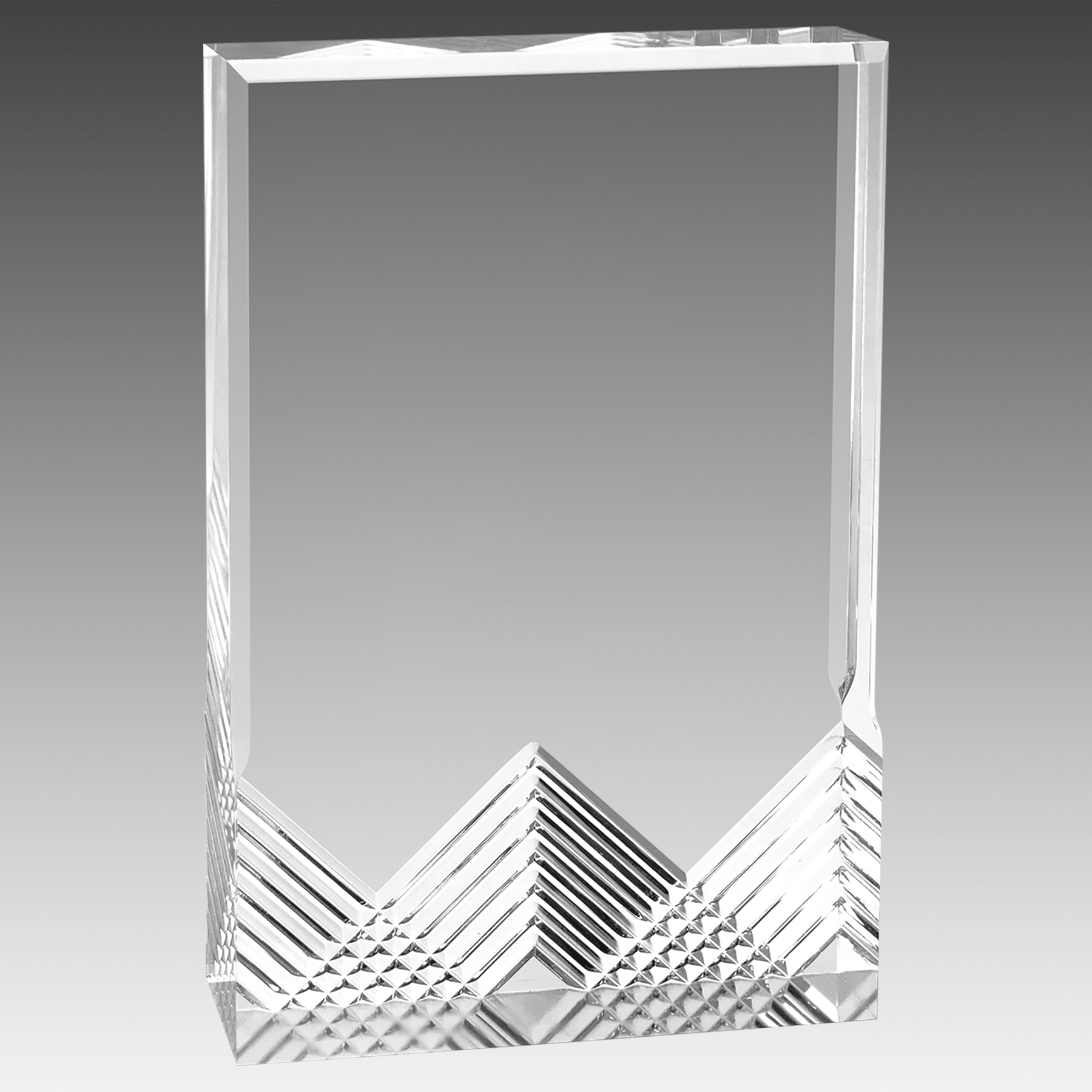 5" x 7" Silver Apex Mirage Acrylic