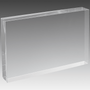 4" X 6" Clear Rectangle Square Cut Acrylic