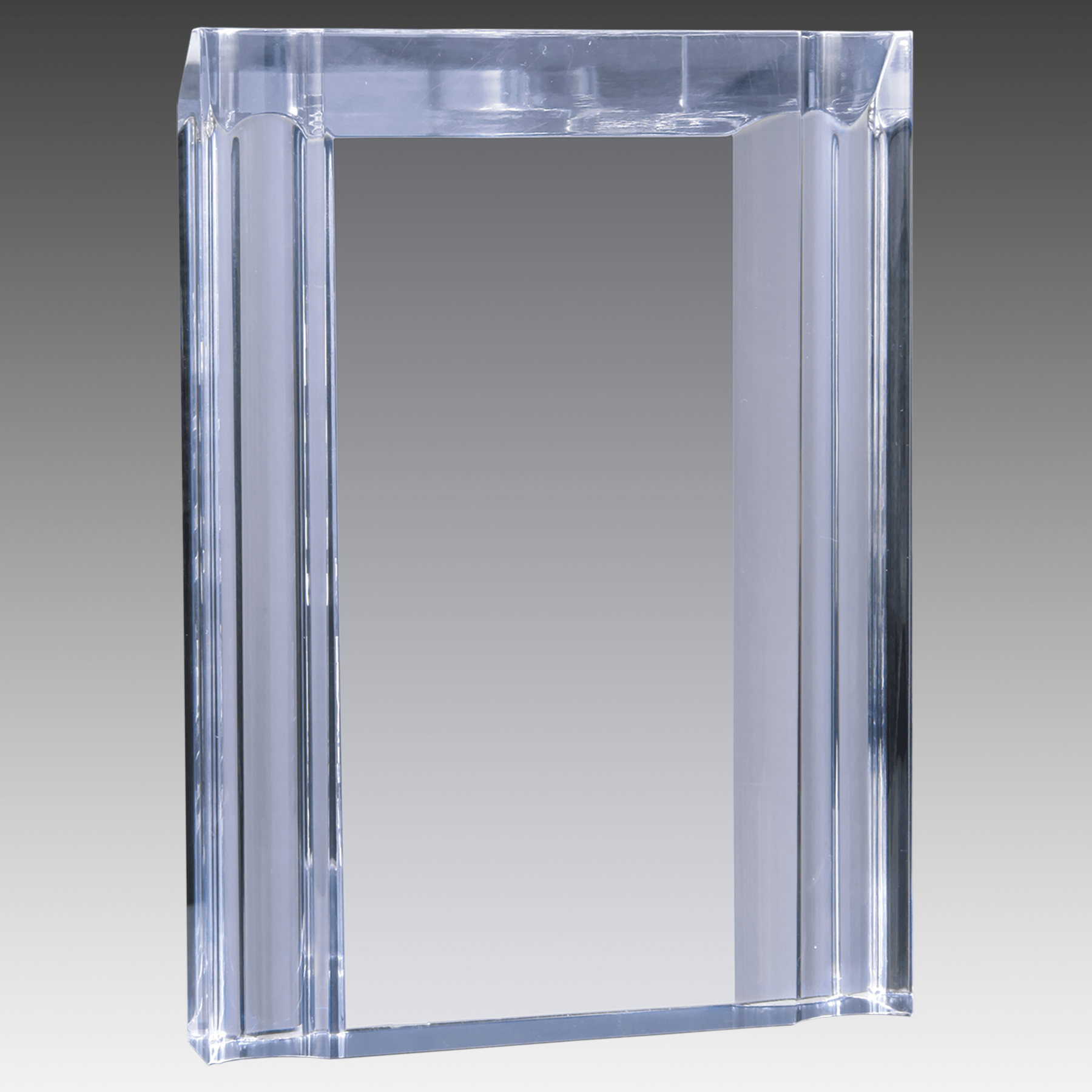 4.75" x 6.1" Clear Channel Acrylic