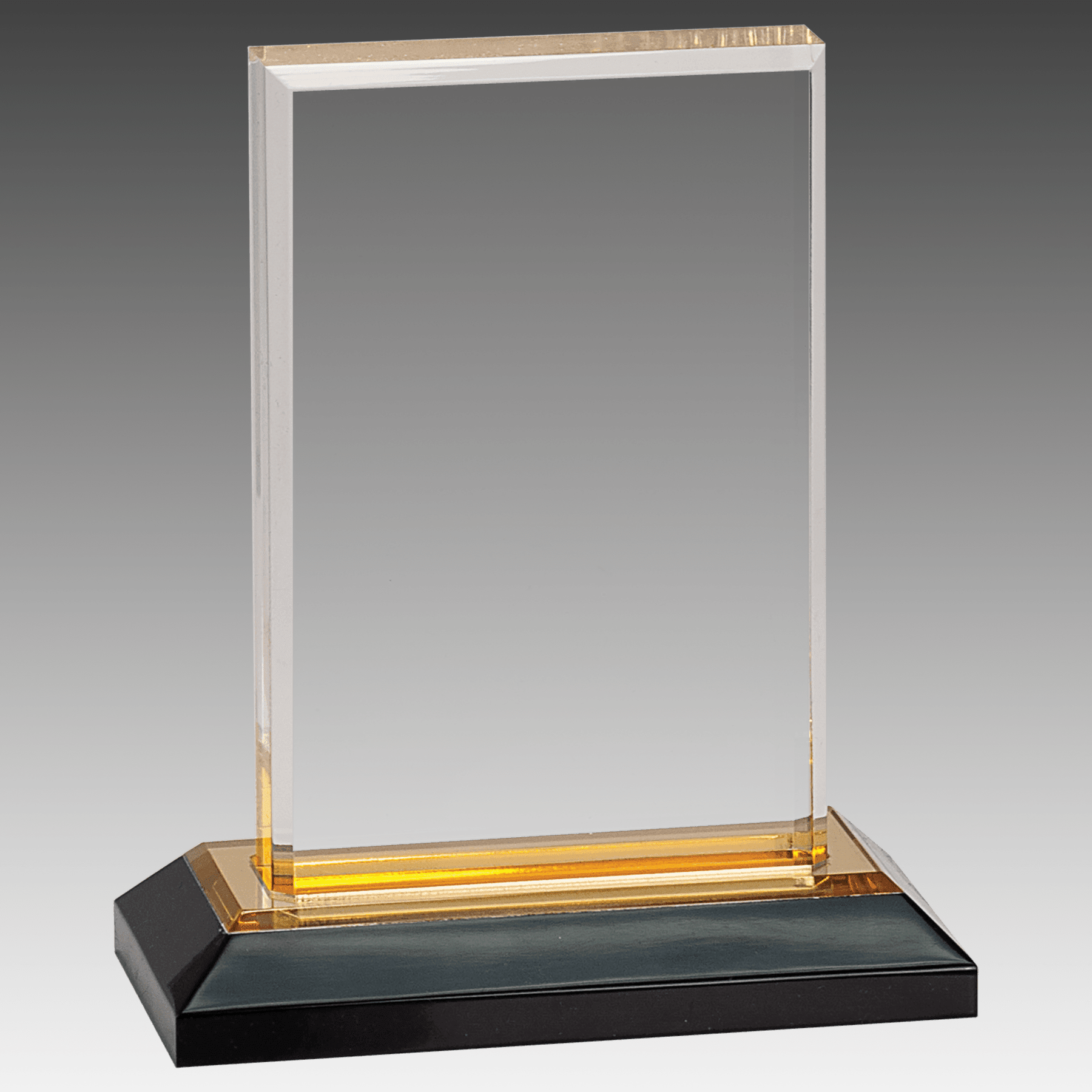5" x 6" Gold Beveled Impress Acrylic