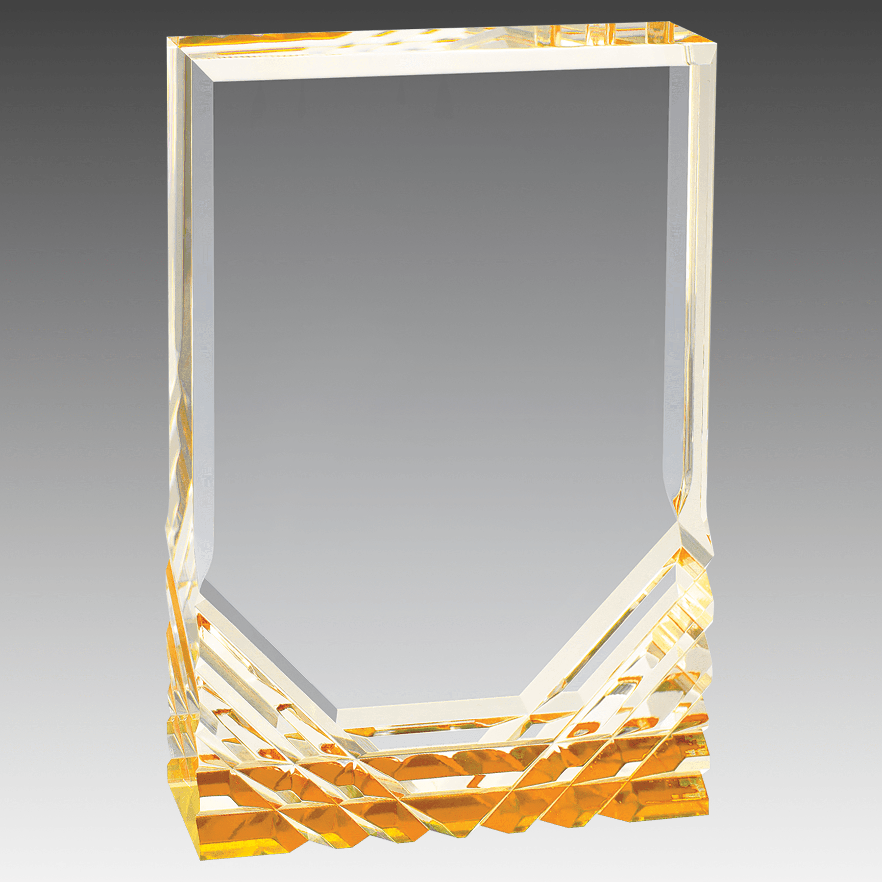 4.25" x 6" Gold Jewel Mirage Acrylic