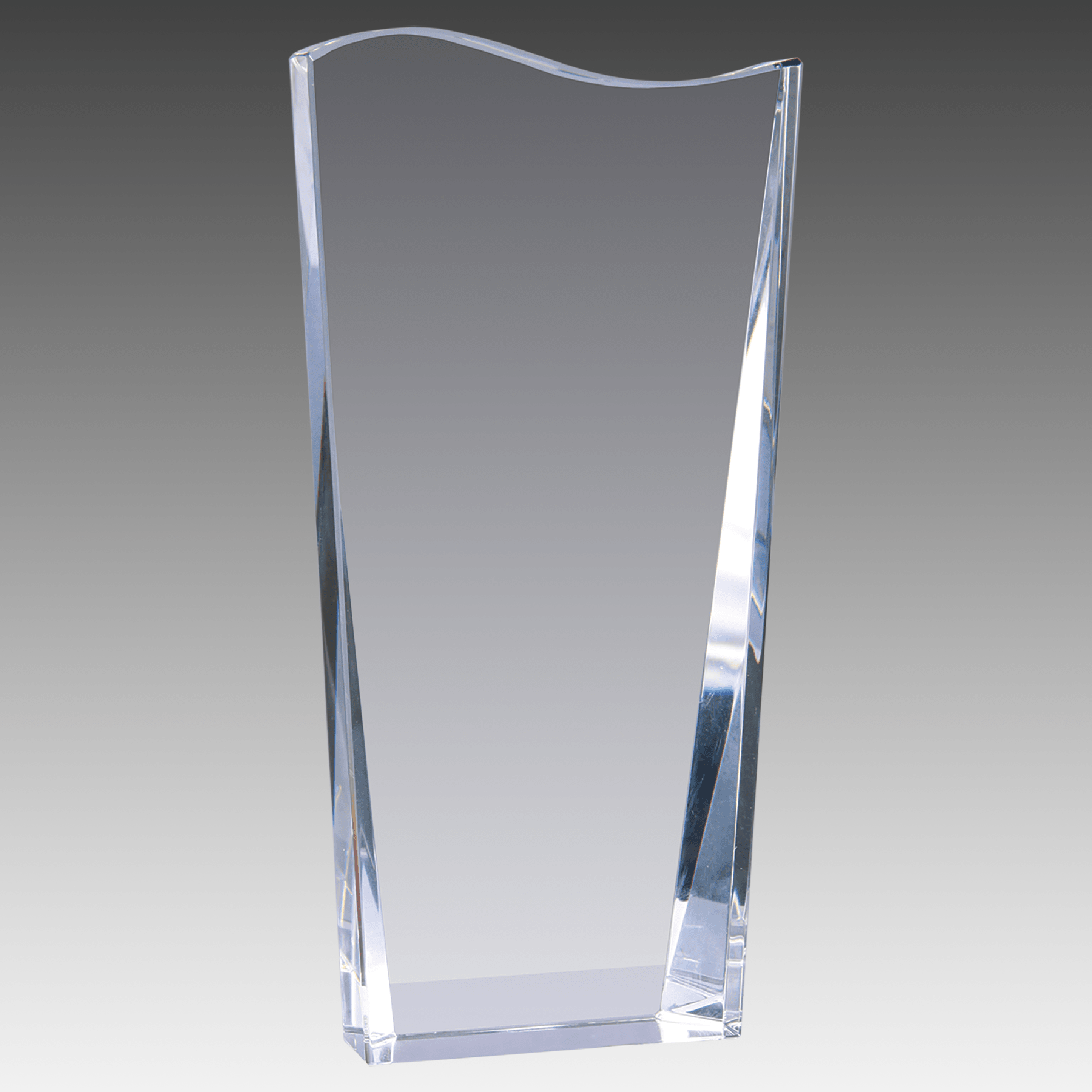 7.75" Crystal Facet Wave