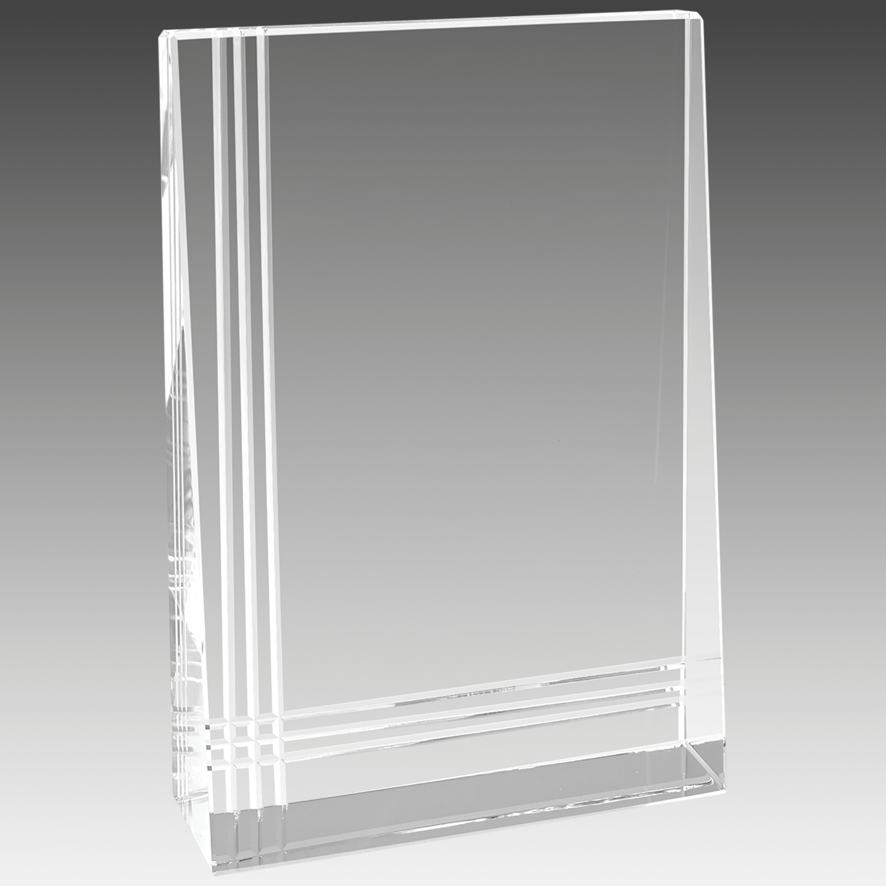 4" x 6" Crystal Wedge
