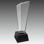 11" Crystal 3D Rising Peak