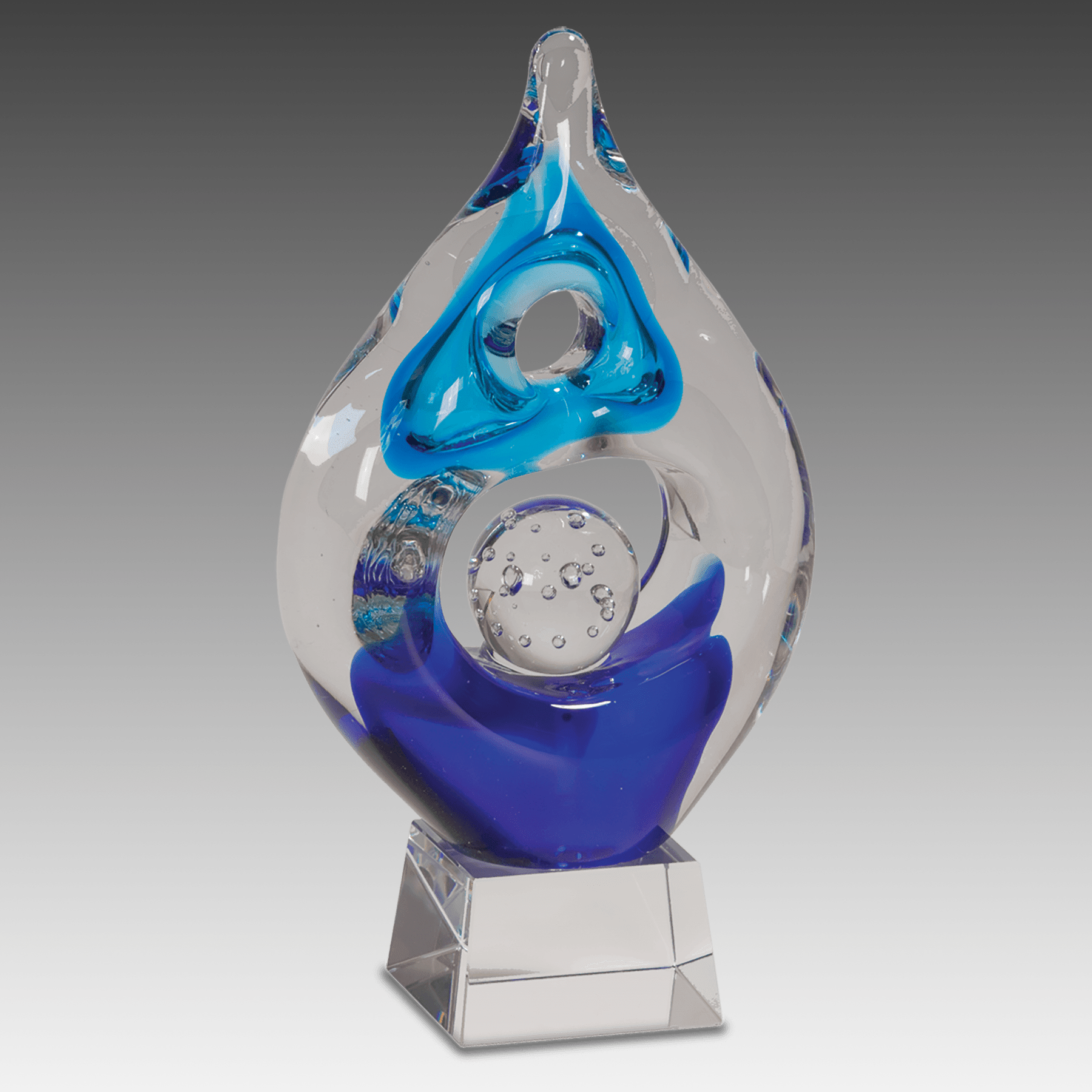 8.5" Winner Art Glass