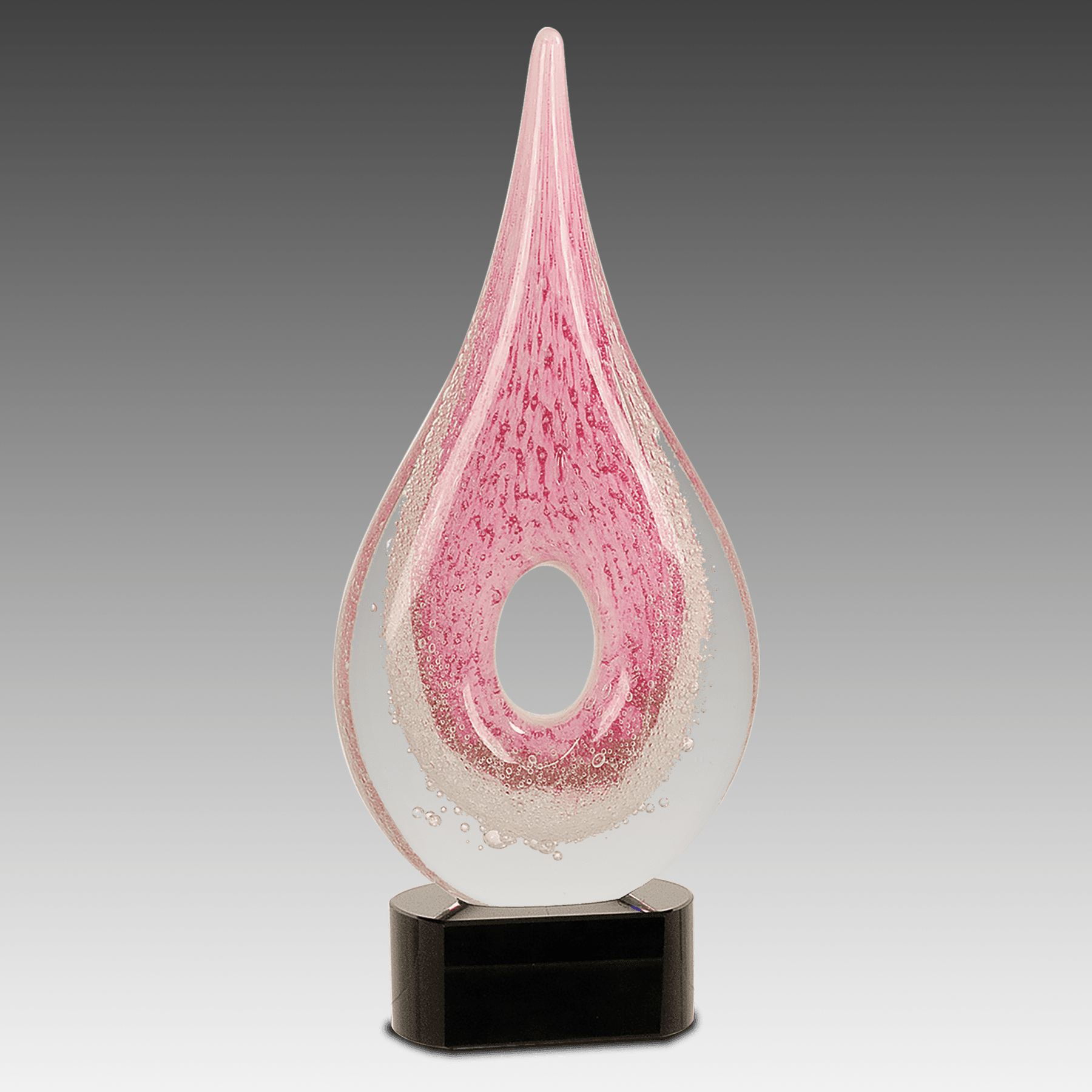Round Window Raindrop Art Glass - AGAR28