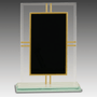 7.5" Contemporary Glass 4-Point Award