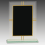 8.5" Contemporary Glass 4-Point Award