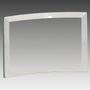 6" x 4" x.4" Jade Glass Crescent