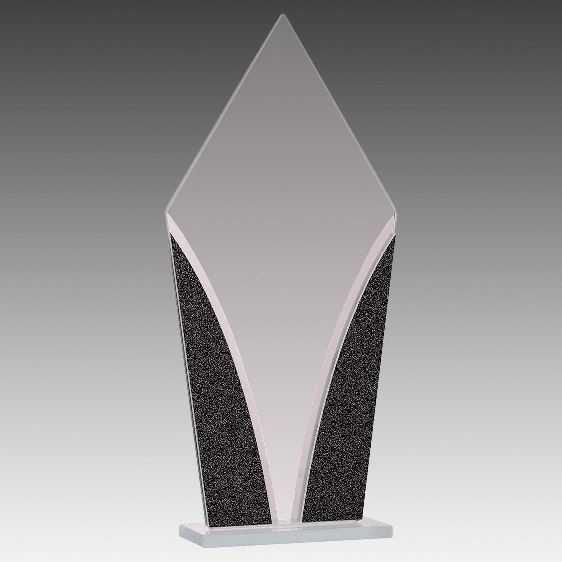 9.25" Diamond Designer Glass Award